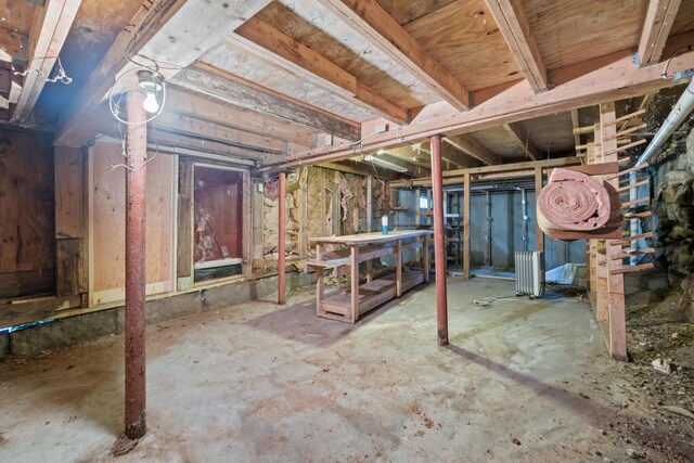 74 Main St, Cornish, ME 04020 - view of unfinished below grade area