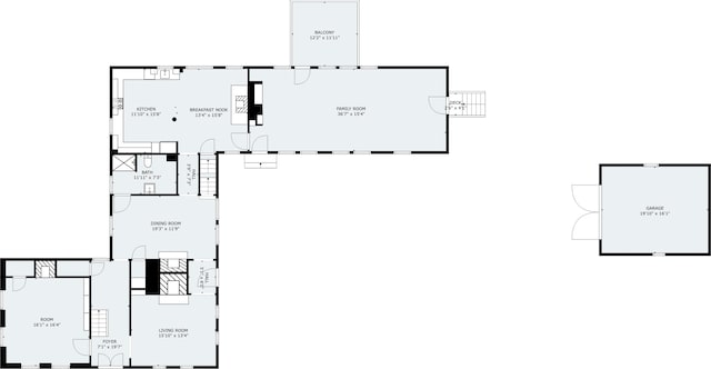 74 Main St, Cornish, ME 04020 - home floor plan