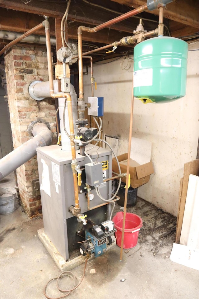 1 Chadwick St, Winslow, ME 04901 - utilities featuring a heating unit