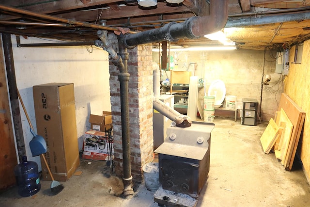 1 Chadwick St, Winslow, ME 04901 - view of unfinished below grade area