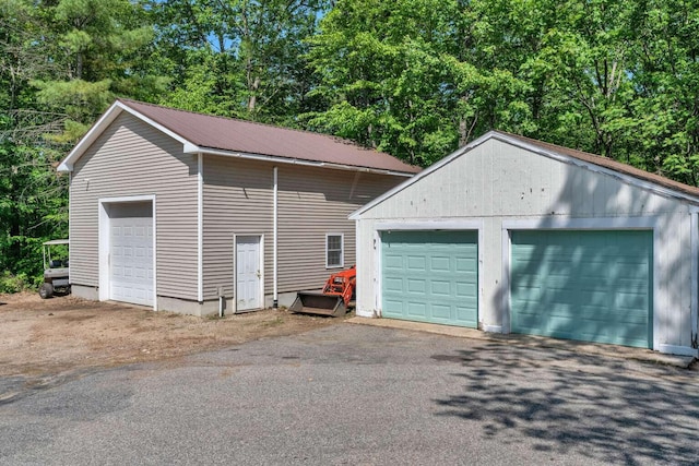 1505 Foxes Ridge Rd, Acton, ME 04001 - view of detached garage