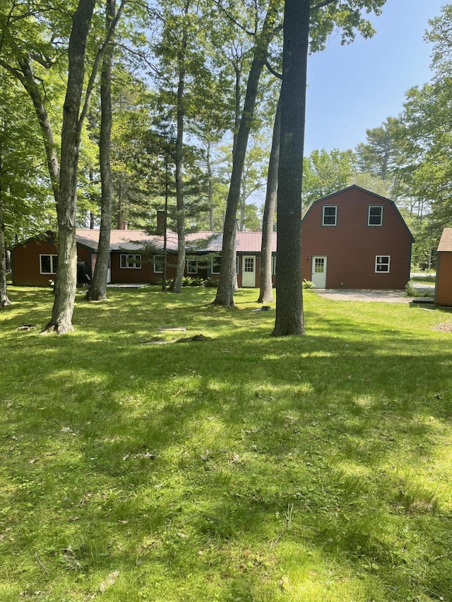 386 Lower Flying Point Rd, Freeport, ME 04032 - view of green lawn