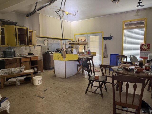424 Maplecrest Rd, Parsonsfield, ME 04047 - kitchen with open shelves