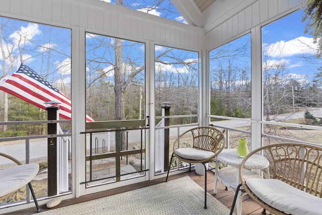 59 Meadow Ln, Ogunquit, ME 03907 - sunroom / solarium with lofted ceiling