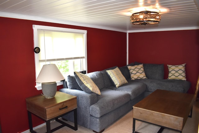 140 Station Rd, Lincoln, ME 04457 - living room with crown molding
