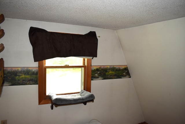 140 Station Rd, Lincoln, ME 04457 - bedroom with a textured ceiling