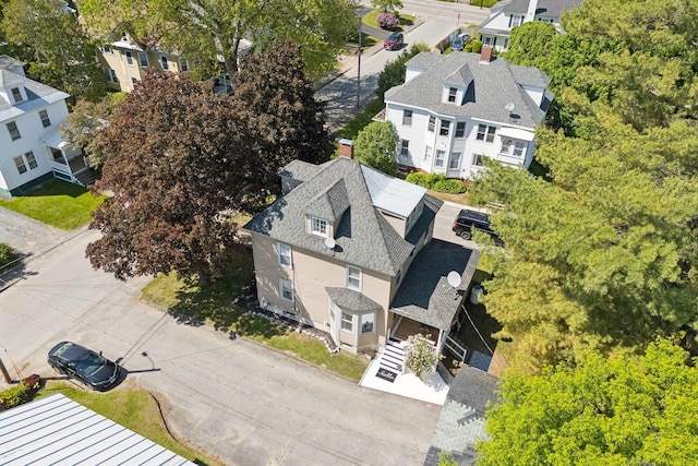 13 Bartlett St, Waterville, ME 04901 - aerial view of residential area