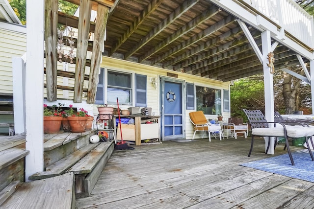 23 Western Ave, Boothbay Harbor, ME 04538 - view of deck