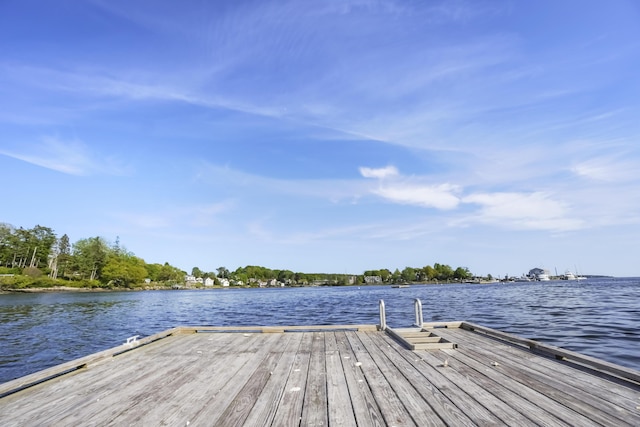 23 Western Ave, Boothbay Harbor, ME 04538 - dock area with a water view