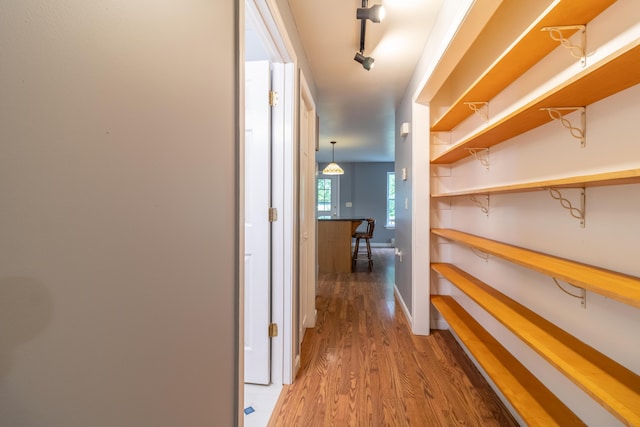 14 Carter Ln, Brewer, ME 04412 - corridor with light wood-style floors and baseboards