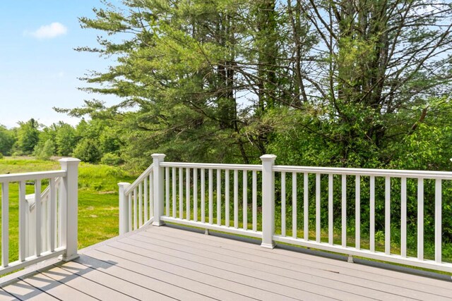 21 Arnies Alley -, Westbrook, ME 04092 - view of wooden deck