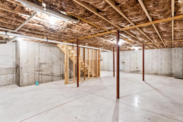 21 Arnies Alley -, Westbrook, ME 04092 - view of unfinished basement