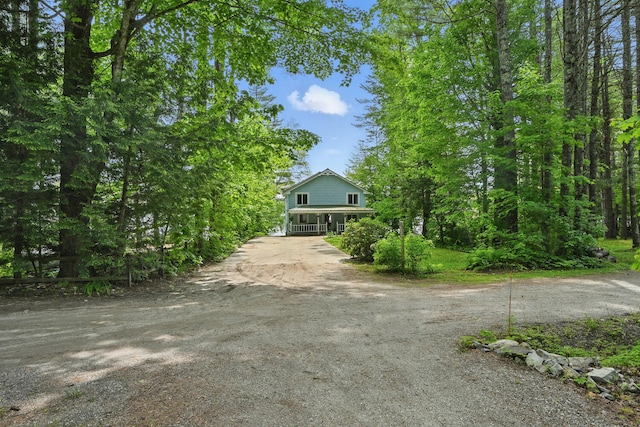33-34 Gerber Ln, Monmouth, ME 04259 - view of front of property featuring driveway