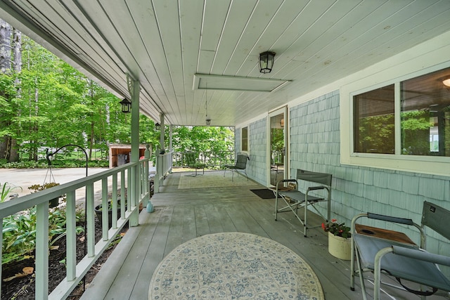 33-34 Gerber Ln, Monmouth, ME 04259 - view of porch