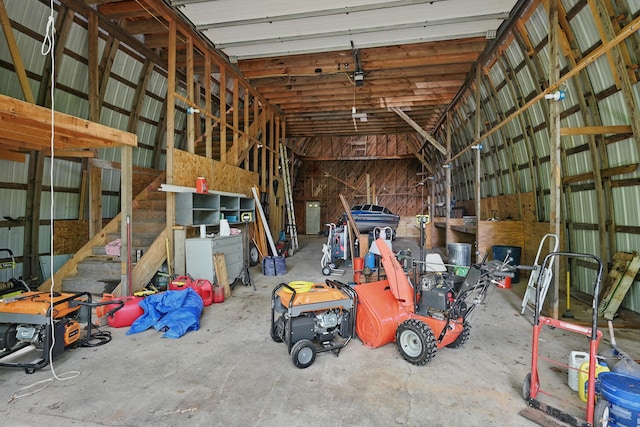 33-34 Gerber Ln, Monmouth, ME 04259 - view of garage