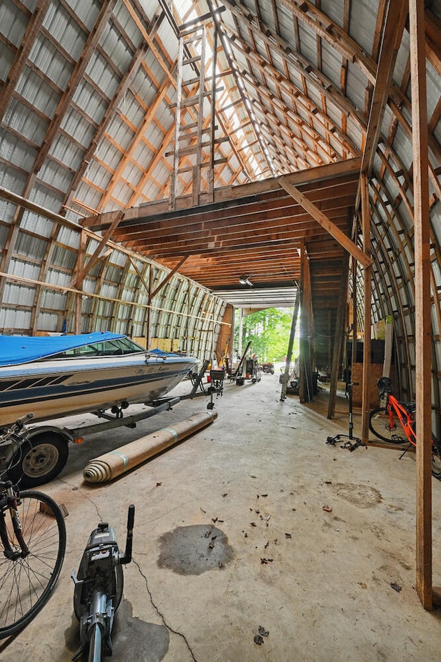 33-34 Gerber Ln, Monmouth, ME 04259 - view of garage