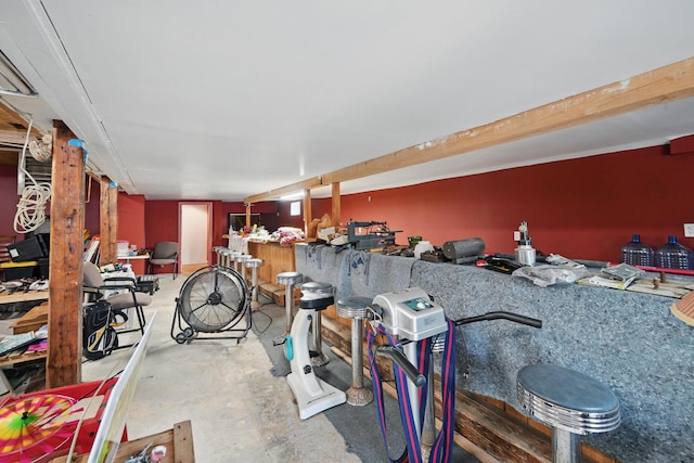 23 Main St, Athens, ME 04912 - view of finished basement