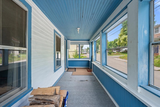133 Front St, Old Town, ME 04468 - unfurnished sunroom featuring plenty of natural light