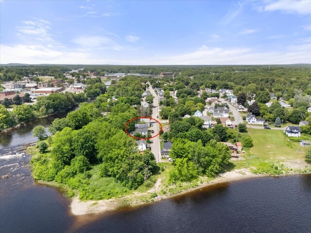 133 Front St, Old Town, ME 04468 - aerial view of a large body of water