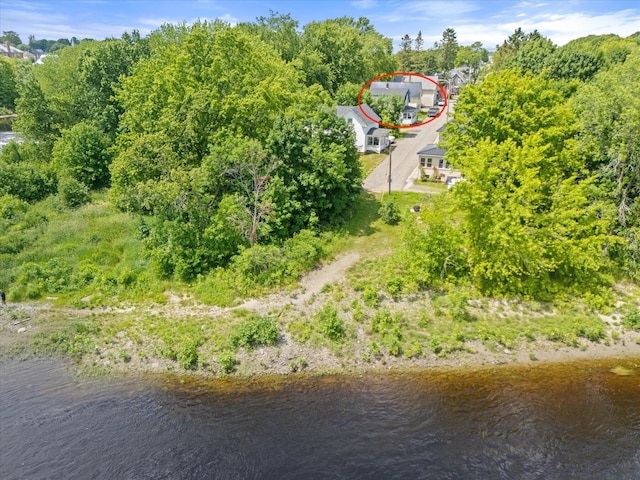 133 Front St, Old Town, ME 04468 - view from above of property featuring a large body of water