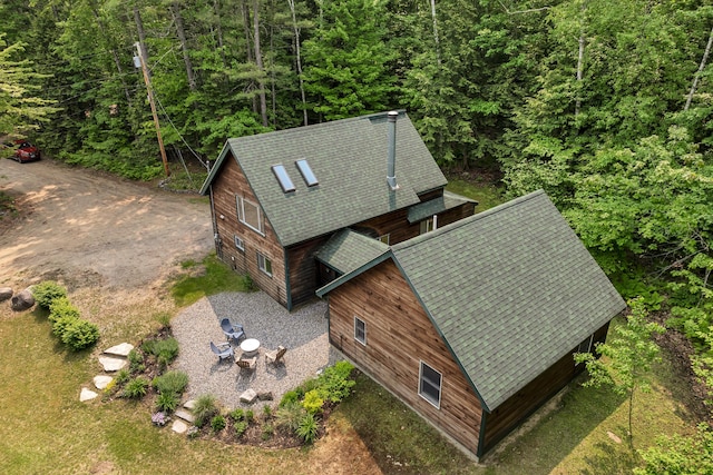 12 Michaud Ln, Bridgton, ME 04009 - view of subject property with a forest