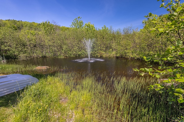 321 Beech Hill Rd, Northport, ME 04849 - water view featuring a forest