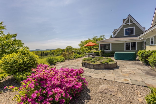 321 Beech Hill Rd, Northport, ME 04849 - view of yard with a patio
