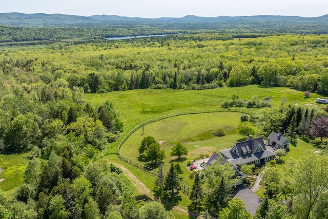 321 Beech Hill Rd, Northport, ME 04849 - aerial view of a heavily wooded area