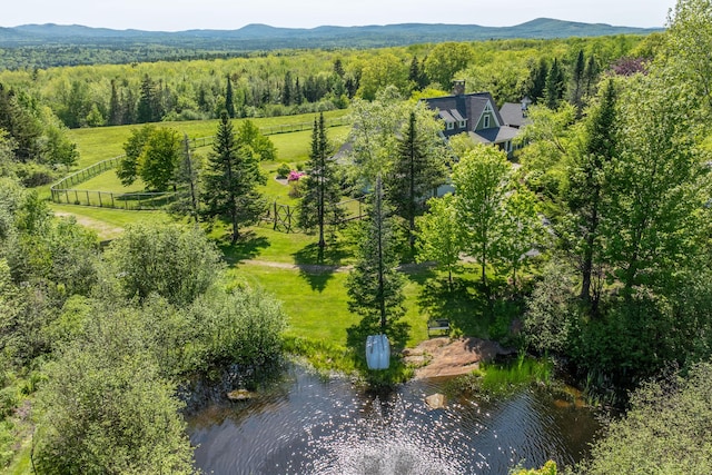 321 Beech Hill Rd, Northport, ME 04849 - aerial view of sparsely populated area with a forest