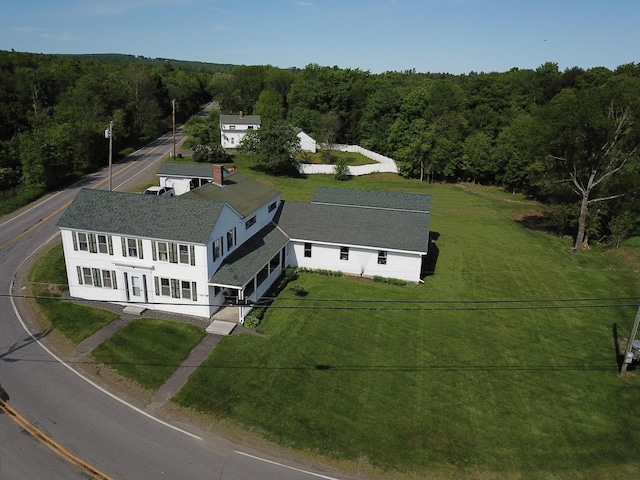 13 Main St, Cambridge, ME 04923 - view of subject property featuring a forest
