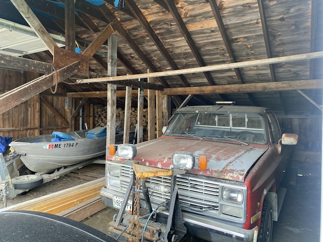 13 Main St, Cambridge, ME 04923 - view of garage