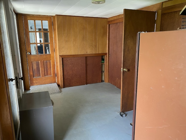 13 Main St, Cambridge, ME 04923 - hallway featuring concrete floors