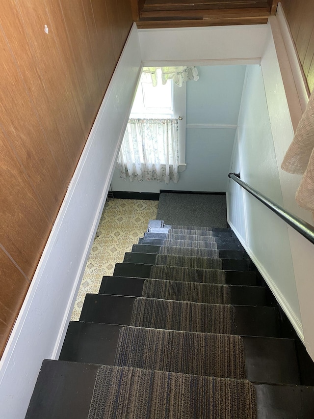 13 Main St, Cambridge, ME 04923 - stairway with baseboards