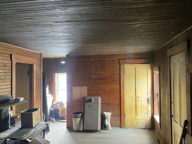 13 Main St, Cambridge, ME 04923 - miscellaneous room featuring wooden walls