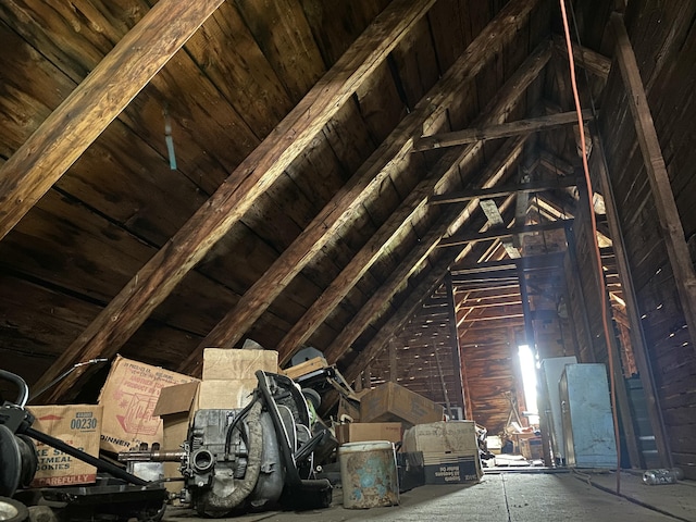13 Main St, Cambridge, ME 04923 - view of attic
