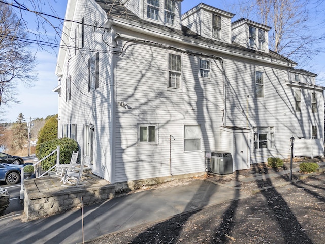 60 Barrell Ln Unit 1, York, ME 03909 - view of home's exterior featuring a central air condition unit