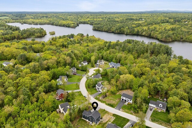 40 Sabatus Ln, Windham, ME 04062 - drone / aerial view of a large body of water