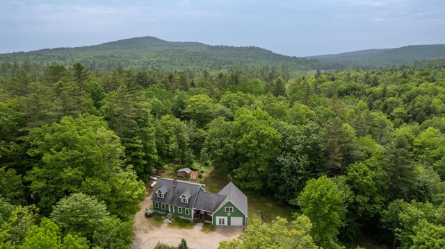 310 Fields Hill Rd, Sumner, ME 04292 - view of subject property featuring a forest and mountains