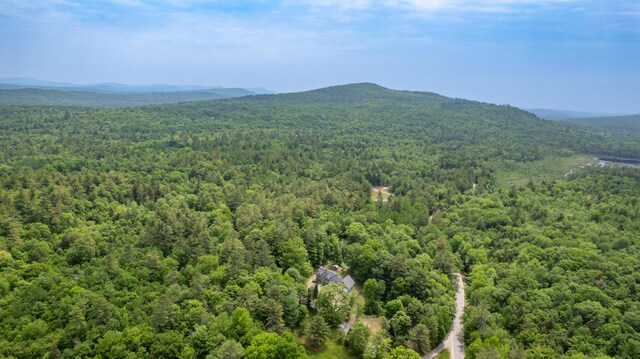 310 Fields Hill Rd, Sumner, ME 04292 - bird's eye view of a forest and a mountainous background