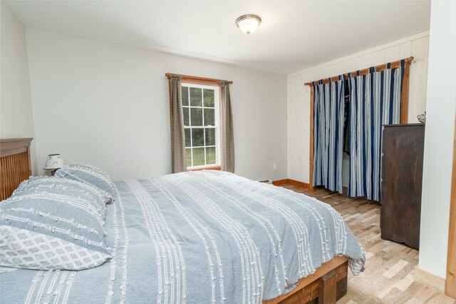 310 Fields Hill Rd, Sumner, ME 04292 - bedroom featuring wood finished floors