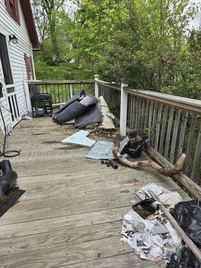 230 Todds Corner Rd, Saint Albans, ME 04971 - view of deck