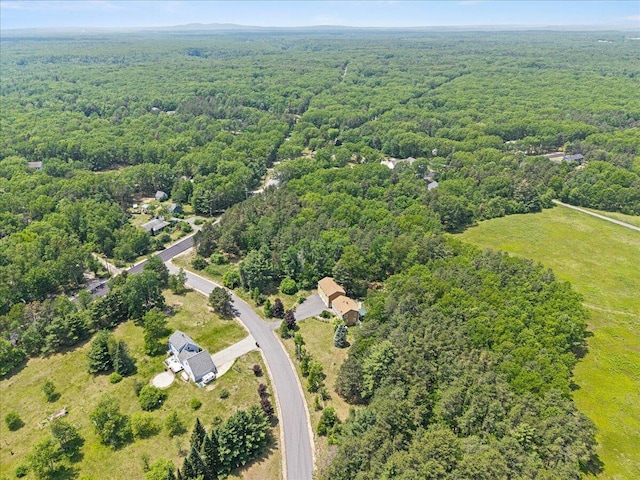 2 Blueberry Pines Dr, Kennebunk, ME 04043 - drone / aerial view of a heavily wooded area