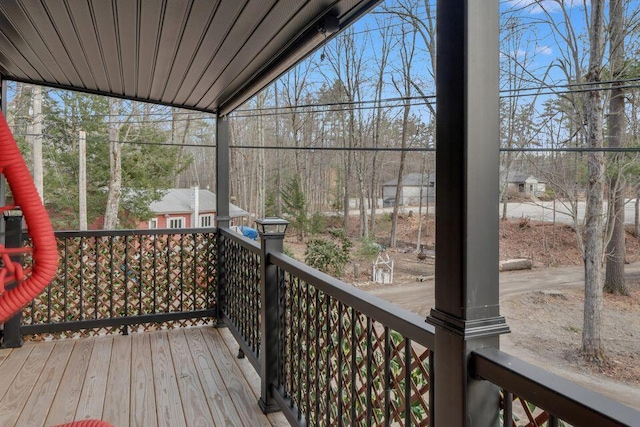 41 Sunny Ln, Sanford, ME 04073 - view of wooden deck