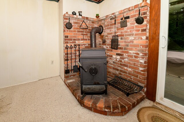 20 Rabbit Ln, Naples, ME 04055 - detailed view of a wood stove