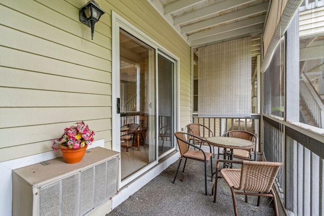1762 Post Rd Unit 115, Wells, ME 04090 - view of balcony