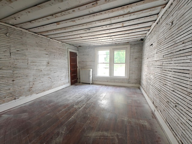 9 St Albans Rd, Corinna, ME 04928 - unfurnished room with wood-type flooring and radiator
