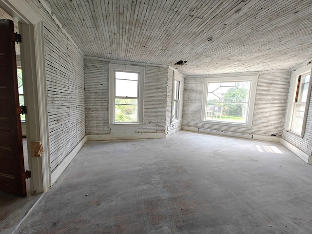 9 St Albans Rd, Corinna, ME 04928 - spare room featuring concrete floors