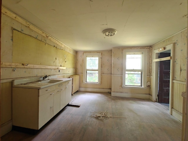 9 St Albans Rd, Corinna, ME 04928 - kitchen with light wood-style floors and light countertops