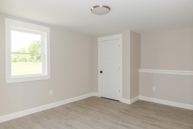 44 Bailey Rd, Cambridge, ME 04923 - empty room featuring baseboards and light wood-style flooring