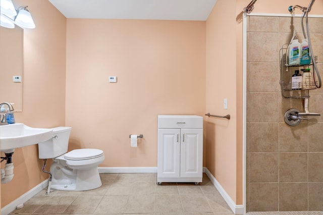 612 Airline Rd, Amherst, ME 04605 - full bath with a stall shower and tile patterned flooring